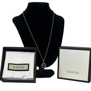 Gucci Interlocking G Pendant Necklace